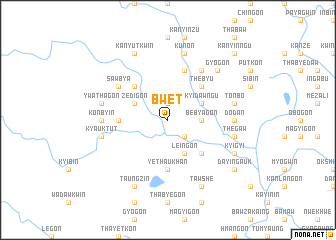 map of Bwet