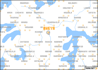 map of Bweya