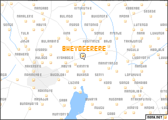 map of Bweyogerere