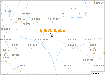 map of Bweyongede