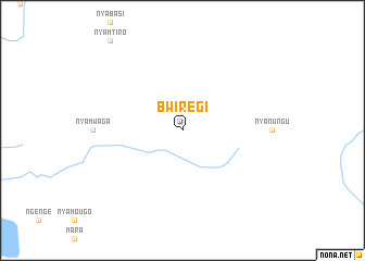 map of Bwiregi