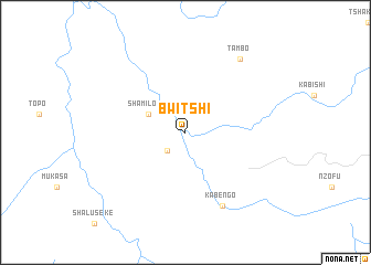 map of Bwitshi