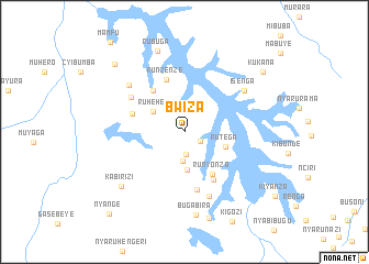 map of Bwiza