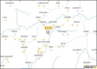 map of Bwoi