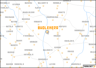 map of Bwolemera