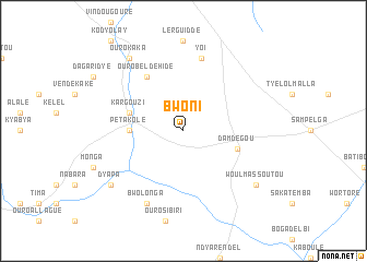 map of Bwoni