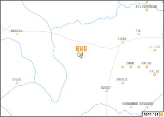 map of Bwo