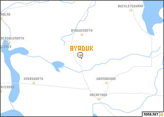 map of Byaduk