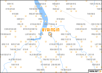 map of Byaing-in