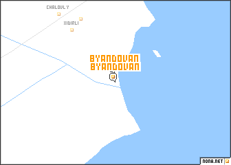 map of Byandovan