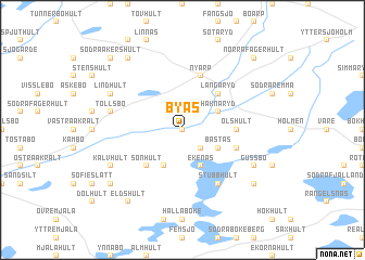 map of Byås