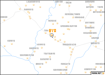 map of Bya