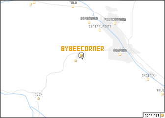 map of Bybee Corner