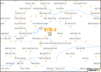 map of Byblo