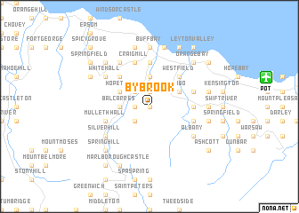 map of Bybrook