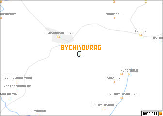 map of Bychiy Ovrag