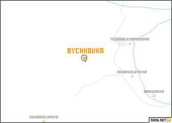 map of Bychkovka