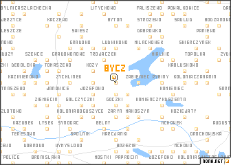 map of Bycz