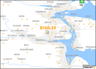 map of Bydalen