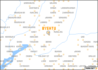 map of Byehtu