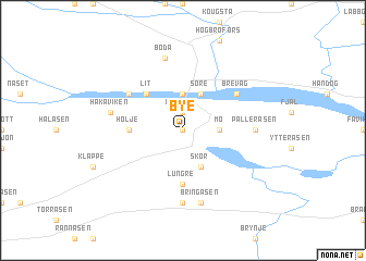 map of Bye