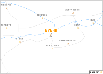 map of Bygan