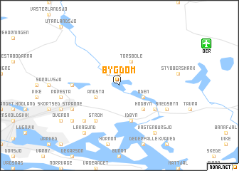 map of Bygdom