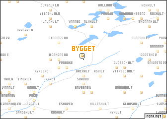 map of Bygget