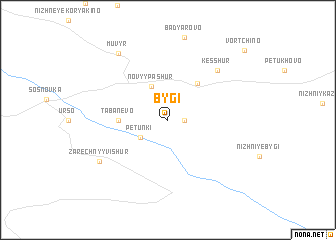 map of Bygi