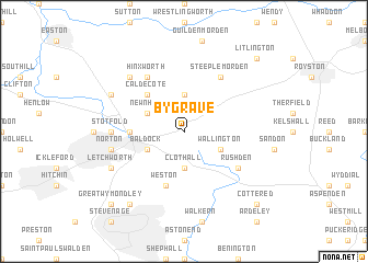 map of Bygrave