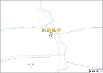 map of Bygyalay