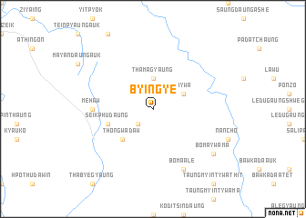 map of Byingye