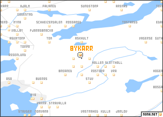 map of Bykärr