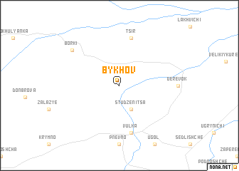 map of Bykhov