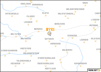 map of Byki