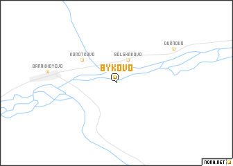 map of Bykovo