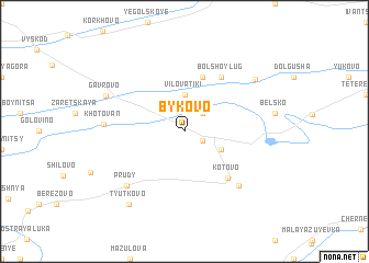 map of Bykovo