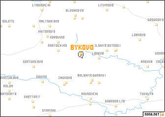 map of Bykovo