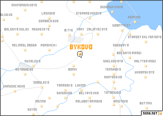 map of Bykovo