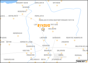 map of Bykovo