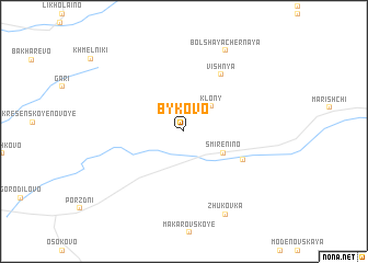 map of Bykovo