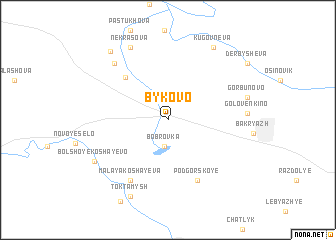 map of Bykovo