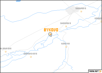 map of Bykovo