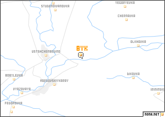 map of Byk
