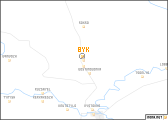 map of Byk