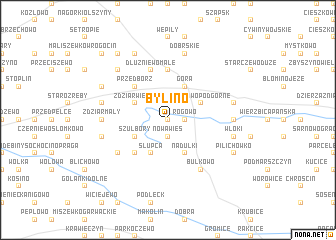 map of Bylino