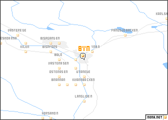 map of Byn