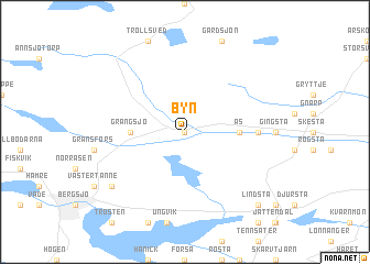 map of Byn