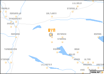 map of Byn