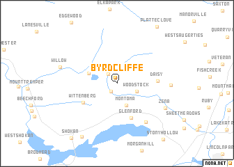 map of Byrdcliffe